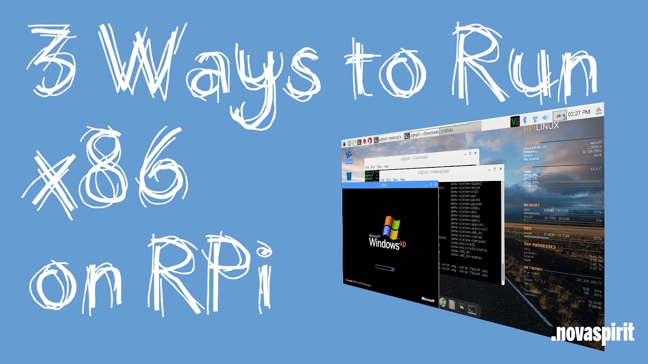 Run x86 on Raspberry Pi
