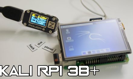 Kali Linux on Raspberry Pi 3B+ with Monitor Mode